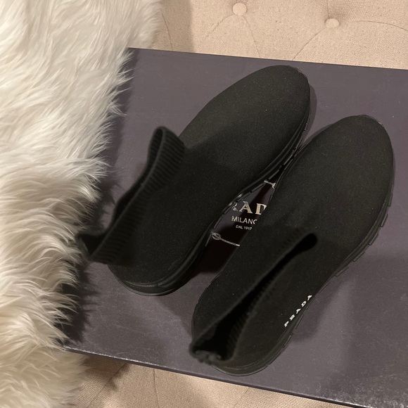 Prada Knit Sneaker - Picture 4 of 4